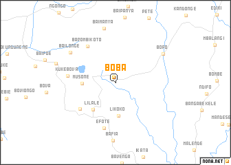 map of Boba