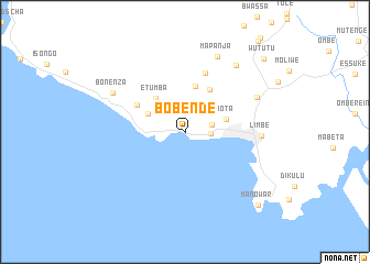 map of Bobende