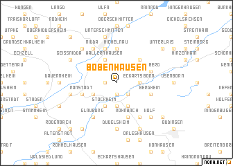 map of Bobenhausen