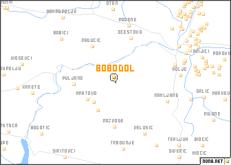 map of Bobodol