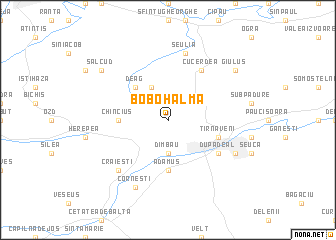 map of Bobohalma