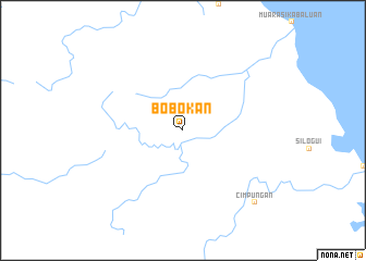 map of Bobokan