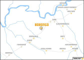 map of Bobongo
