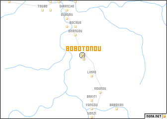 map of Bobotonou