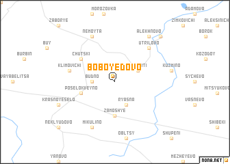 map of Boboyedovo