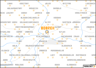 map of Bobrek
