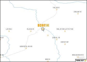 map of Bobrik