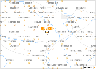 map of Bóbrka