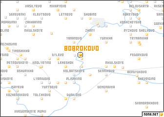 map of Bobrokovo