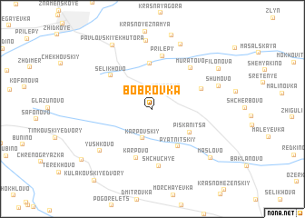 map of Bobrovka