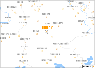 map of Bobry