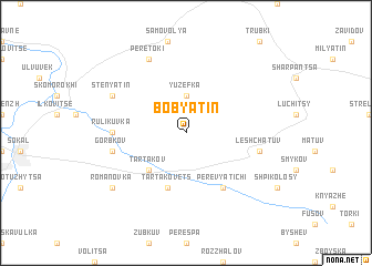 map of Bobyatin