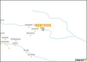 map of Bobynino
