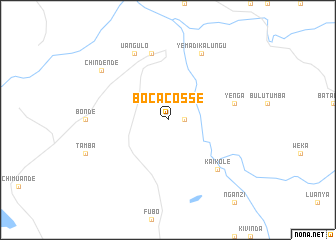 map of Boca-Cosse