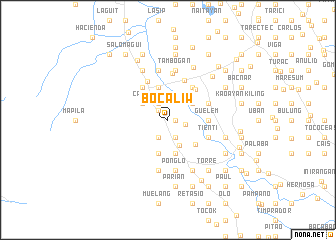 map of Bocaliw