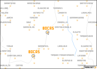 map of Bocas
