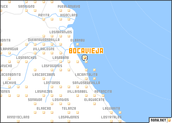 map of Boca Vieja