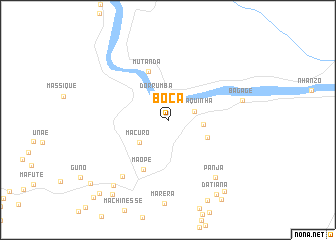 map of Boca