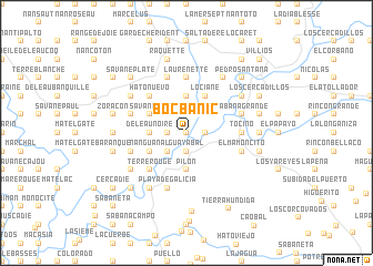 map of Boc Banic