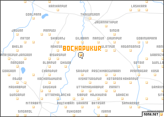 map of Bochāpukur