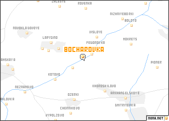 map of Bocharovka