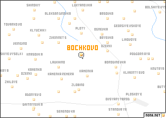 map of Bochkovo