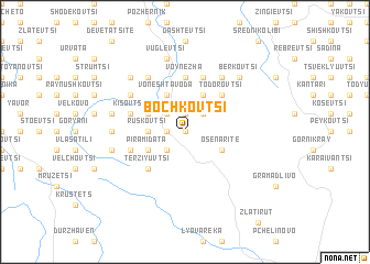 map of Bochkovtsi