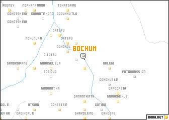 map of Bochum
