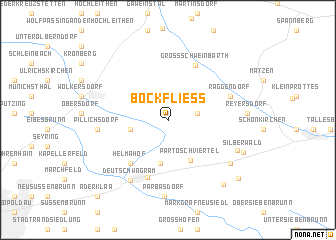 map of Bockfließ