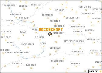 map of Bockschaft