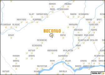 map of Bocondo