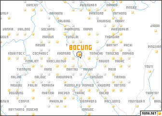 map of Bó Củng