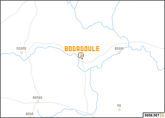 map of Bodadoulé
