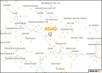 map of Bodaq