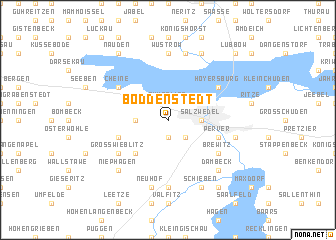 map of Böddenstedt