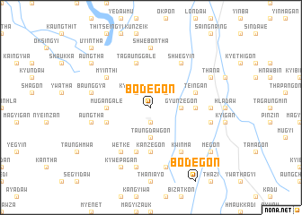 map of Bodegon