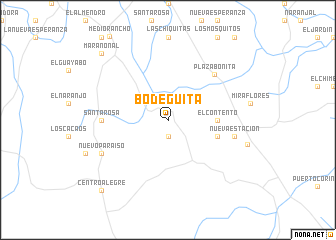 map of Bodeguita