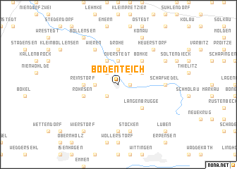 map of Bodenteich