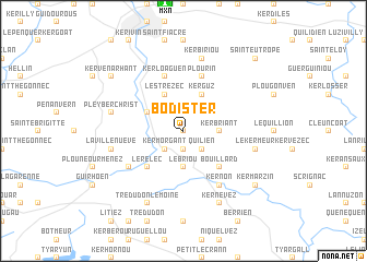 map of Bodister