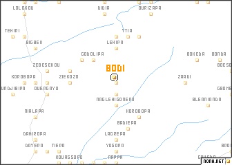 map of Bodi