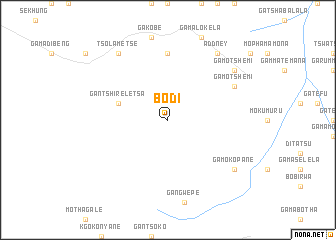 map of Bodi