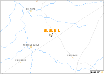 map of Bodobil