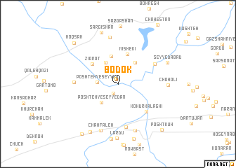 map of Bodok