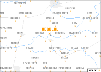 map of Bodolov