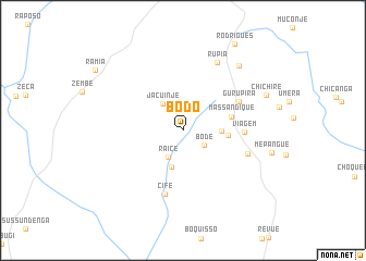 map of Bodo