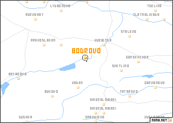 map of Bodrovo