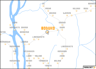 map of Boduko
