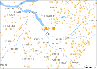 map of Boeana