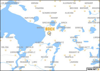 map of Boek