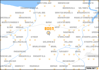 map of Boen